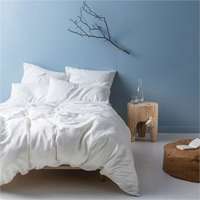 CANNINGVALE LANA WASHABLE WOOL QUILT KING BED - WHITE